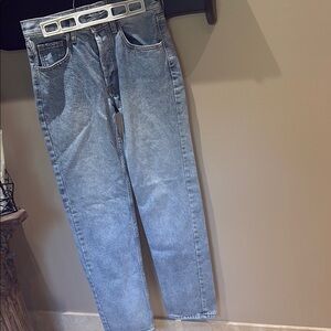 Classic Blue Straight Leg Jeans